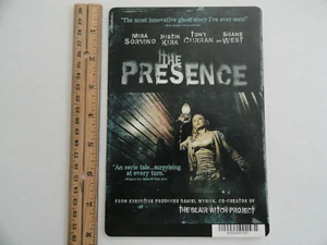 THE PRESENCE - MIRA SORVINO - BLOCKBUSTER VIDEO BACKER CARD 5"X8" - Bild 1 von 3