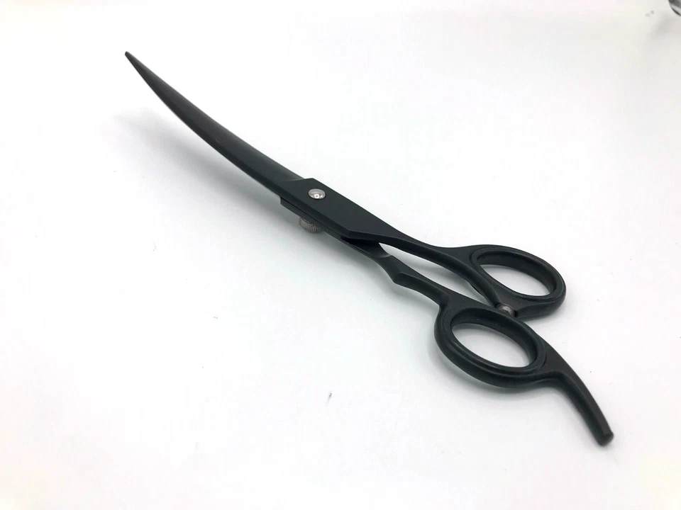 Professional Pet Dog Grooming Scissors Razor sharp Shears CURVED 8.5"  - Image 1 of 4