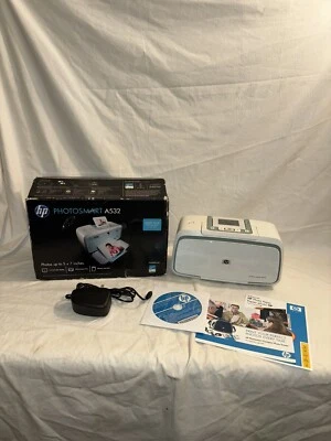 HP Photosmart A532 Digital Photo Printer Photos Up To 5"x7" - Image 1 of 4