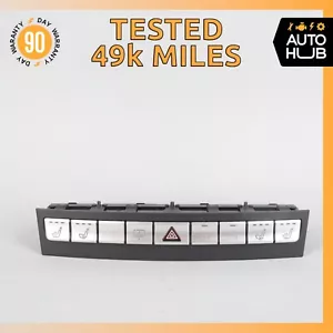 12-18 Mercedes W218 CLS550 Dashboard Hazard Heated Seats Control Panel OEM 49k - Picture 1 of 10