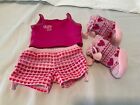 American Girl Doll 2011 Sweetheart Pink Pajamas Outfit Retired
