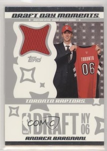 2006-07 Topps Big Game Draft Day Moments Jersey /99 Andrea Bargnani Rookie RC