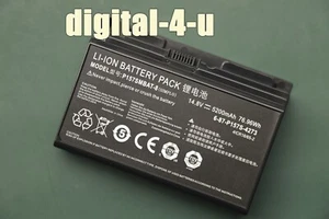 Original P157SMBAT-8 Battery for Clevo P157SM NP8250 NP8258 K780E K780S W370SK - Picture 1 of 2