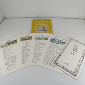Winterthur Gardens Guide Map Brochure Booklet Travel Packet & Cards 1962 - Picture 1 of 5