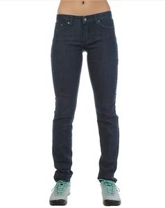 Prana Kara Organic Cotton Low Rise Jean Dark Grey Womens 4/27 Mint Condition - Picture 1 of 11