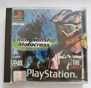 inkl Versand Championship Motocross Playstation 1 PS1 Spiel mit OVP u. Anleitung - Bild 1 von 4