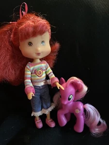Strawberry Shortcake Raspberry Torte 6" Doll Rare With my little pony - Picture 1 of 7