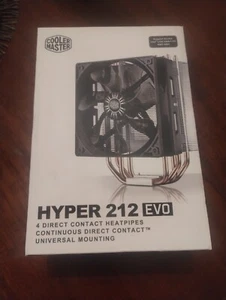 CoolerMaster Hyper 212 EVO CPU Cooler - Unused, as-new - Picture 1 of 2