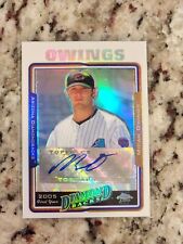 2005 Topps Chrome Update & Highlights Refractor /500 Micah Owings #UH235 Auto