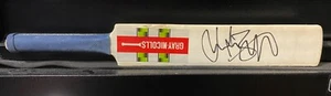 JUSTIN LANGER SIGNED MINI BAT - Picture 1 of 1