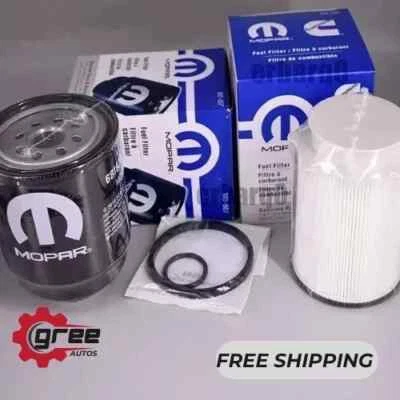 2013-2018 RAM 2500 3500 4500 5500 6.7L DIESEL OIL FUEL FILTER MOPAR OEM KIT. - Image 1 of 4