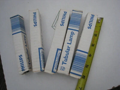 5 yes 5 PHILIPS TUBULAR LAMP 120V 20T6-1/2DC/IF - Image 1 of 4