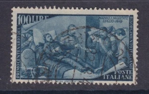ITALY 1948 Revolution Lire 100 VF used / P3689 - Picture 1 of 1