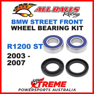 All Balls 25-1648 BMW R1200ST 2003-2007 Front Wheel Bearing Kit - Image 1 of 2