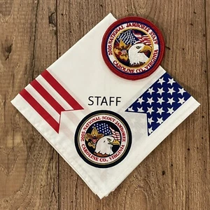 2005 Boy Scout National Jamboree STAFF NECKERCHIEF & PATCH :: Set of 2 Items! - Bild 1 von 1