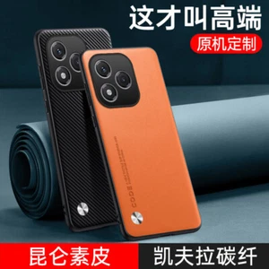 For Honor 400 Lite, Luxury Business Retro Skóra Miękka guma Slim Case Cover - Zdjęcie 1 z 23