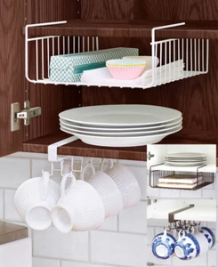 Platzsparer Küchenschrank Organizer unter Regal Verpackung Halter - Bild 1 von 2