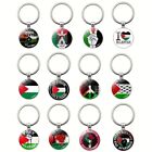 Auffälliger Schlüsselanhänger Palästina Flagge Anhänger nie seine Macht unt