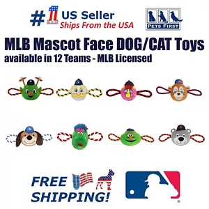 Animali domestici primo giocattolo mascotte MLB per cani e gatti giocattolo per cani duro con corda e cigolio - Foto 1 di 41