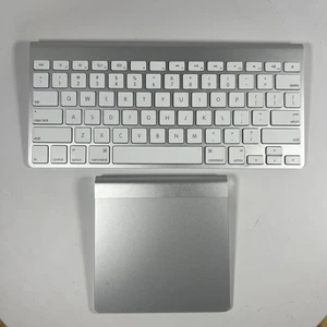 Apple Wireless Magic Keyboard A1314 and Apple A1339 Track Pad Tested - Picture 1 of 4