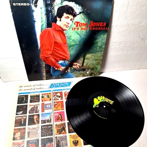 Tom Jones It's Not Unusual 1965 Vtg Vinyl LP Record Album Parrot PAS 71004 - Picture 1 of 7