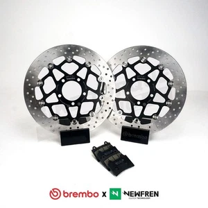 Brembo Front Brake Disc + Newfren BT1 Pads for Yamaha XTZ 690 700 Tenere 2019-22 - Picture 1 of 2