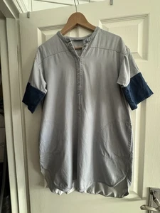 Whistles Women Denim Style Tunic Size 12 - Picture 1 of 3