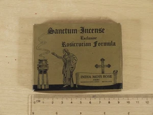 Incienso Sanctum rosa rosa rosa rosacruz incienso musgo indio rosa AMORC - Imagen 1 de 2