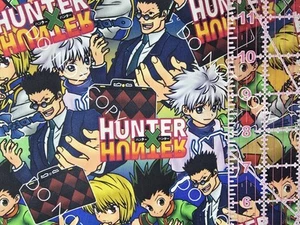 Custom 100% Cotton Woven Fabric Anime Hunter X Hunter By The 1/4 Yard 9x56 V3 - Picture 1 of 2