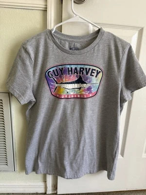 Guy Harvey Swordfish-Themed Women’s Top (Size Large) - Image 1 of 4