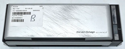 Fujitsu ScanSnap S1300i USB Portable Color Image Scanner w/Scratches - Tested - Image 1 of 4