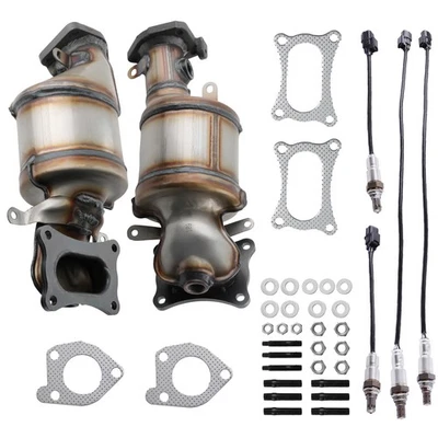 Convertidor catalítico de ajuste directo y sensor de oxígeno para Acura ZDX 3,7 L 2010-2012 Foto 1 de 4