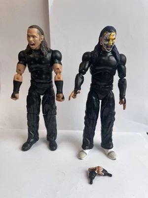 AEW THE HARDY BOYZ MATT & JEFF UNRIVALED SERIES WRESTLING FIGURES JAZWARES WWE - Image 1 of 4