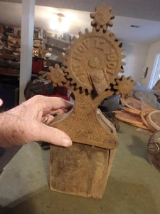 3W- vintage rope making tool- 3 strand -cast iron- pat. nov 12 1901- - Picture 1 of 4