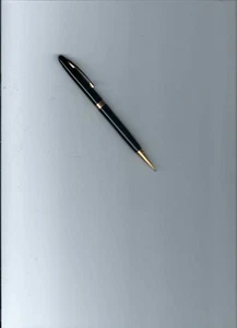 Lápiz mecánico EverSharp negro vintage con adornos dorados - Imagen 1 de 7
