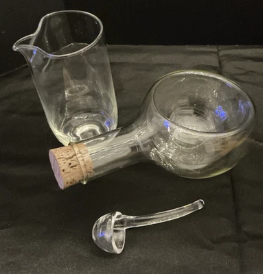 Barco de salsa resistente al calor Simax de colección con cucharón y jarra Dorothy Thorpe Foto 1 de 4