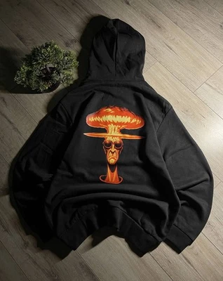 Vintage Oakley over the top future blade hoodie big central logo y2k USA Rare - Image 1 of 4