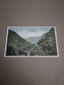 Vintage Crawford Notch NH Souvenir Postkarte mit versteckten Fotos White Mountains - Bild 1 von 13