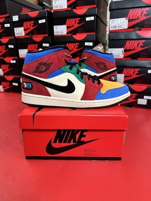 Air Jordan 1 Mid Fearless x Azul The Great Talla 11 Foto 1 de 4