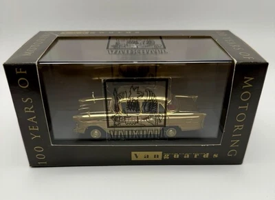 Vanguards VA03807 Vauxhall Victor Gold Plated Car 100th Anniversary Ltd Edition - Image 1 of 4