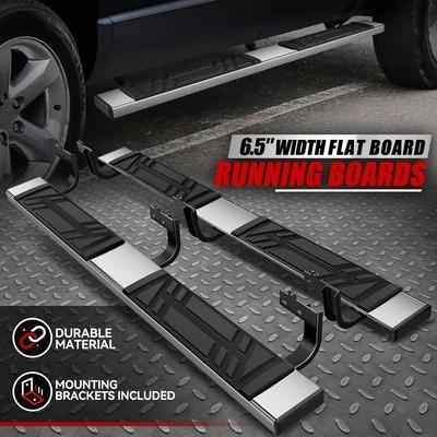 For 09-18 Dodge Ram 1500 Quad Cab 6.5" Premium Running Boards Side Step Nerf Bar - Image 1 of 4