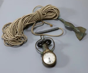 VINTAGE/ANTIKES TAFFRAIL LOG - NEGUS PATENT - Bild 1 von 6