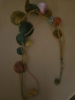 Metallic color Shell Necklace  - Image 1 of 3