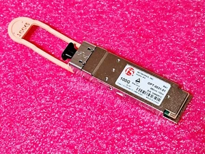 F5 Networks F5-UPG-QSFP28-SR4 100GBASE-SR4 100m MPO MMF Transceiver OPT-0031-01 - Picture 1 of 2