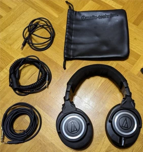 Audio-Technica ATH-M50X Cuffie da studio overear + custodia/cavi/cover archetto!! - Foto 1 di 7