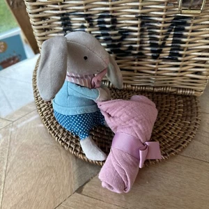 Jellycat. Chupete Little Rambler Bunny. Riverside. Edredón. Nuevo sin etiqueta - Imagen 1 de 10