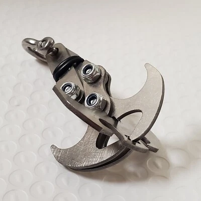 Mini Grappling Hook Folding Survival Claw Multifunctional Emergency Tool US SHIP - Image 1 of 4