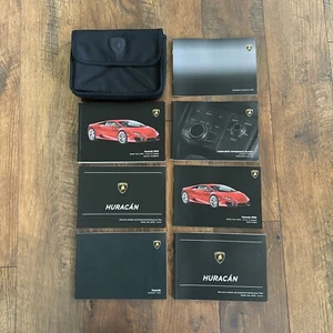 Like New 2019 Lamborghini Huracan Owners Manual Book LP-580 Complete Set RWD - Picture 1 of 2