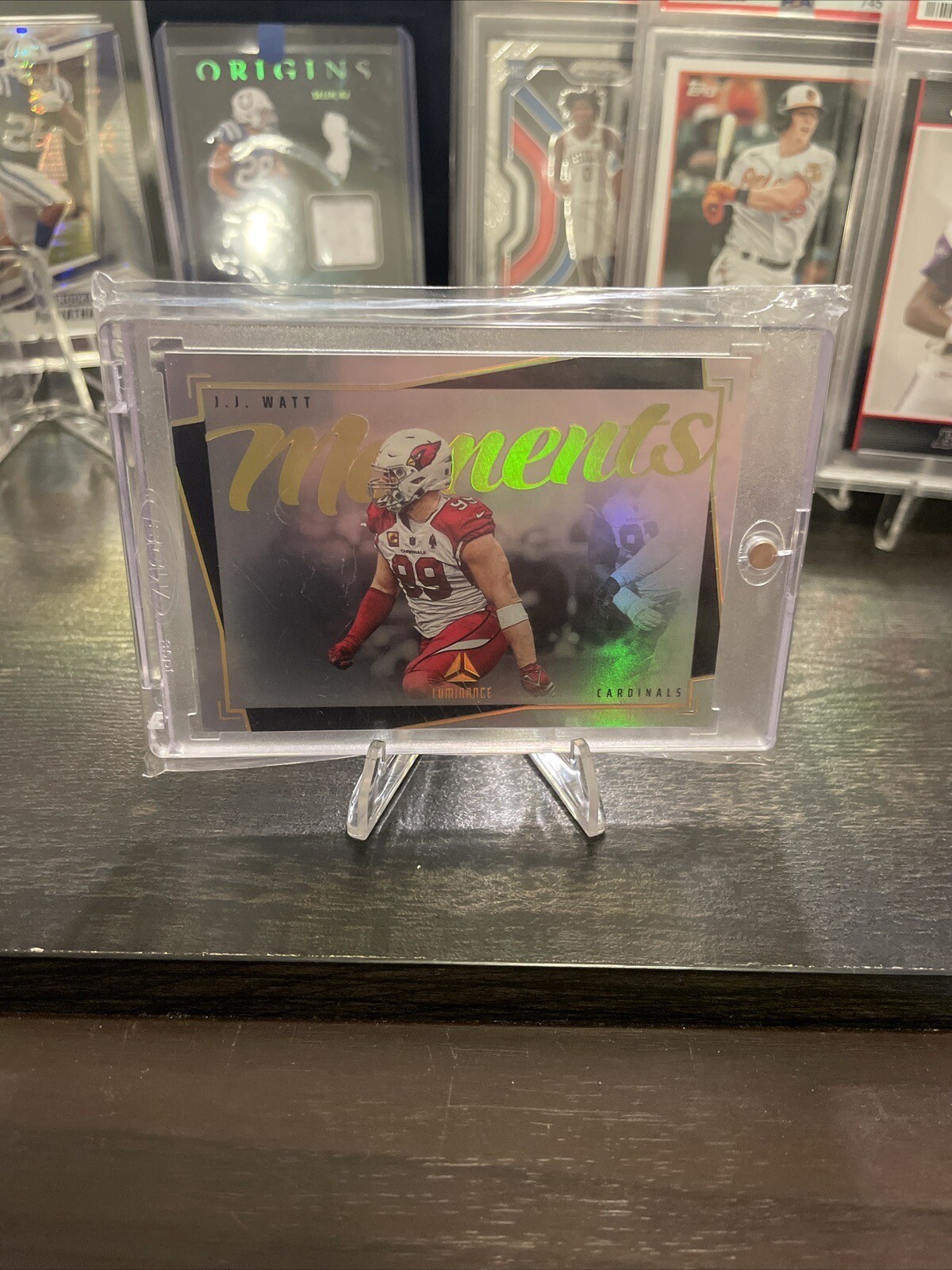 2023 Panini Luminance J.J. Watt Moments Arizona Cardinals SSP Case Hit