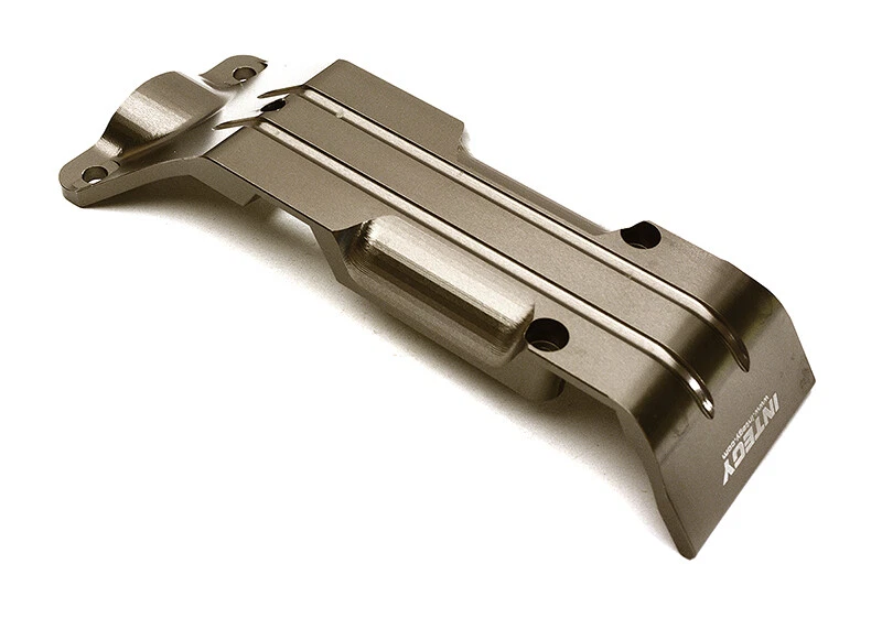 Billet Machined Alloy Rear Skid Plate for Traxxas 1/10 E-Revo 2.0 - Grey 8637 - Image 1 of 1